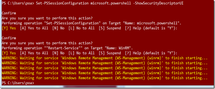 msgoodies: Using a PS Session without having Administrative Permissions